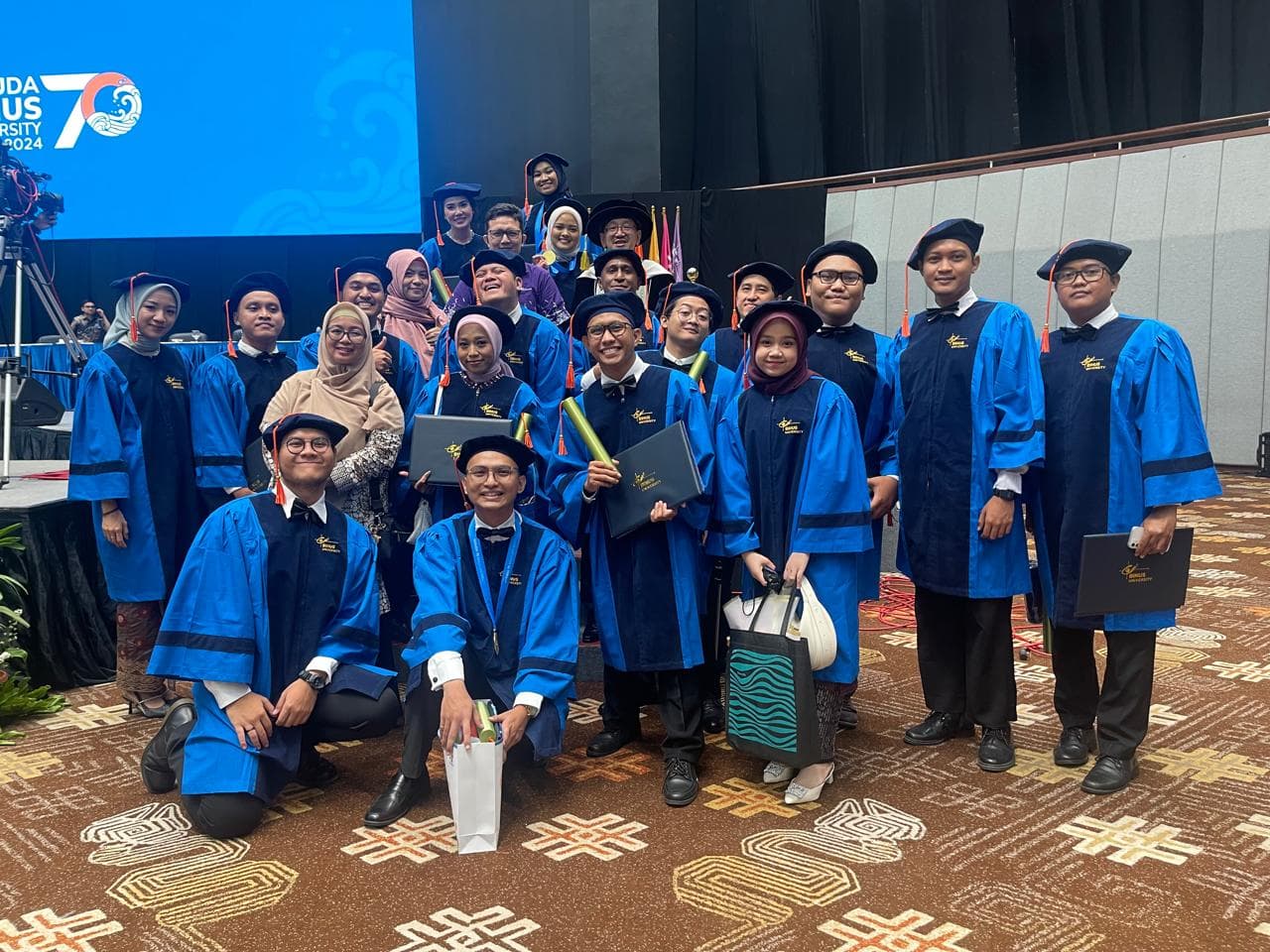 My college friends of Binus (Binusian)